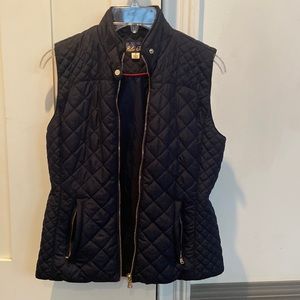 Navy blue vest